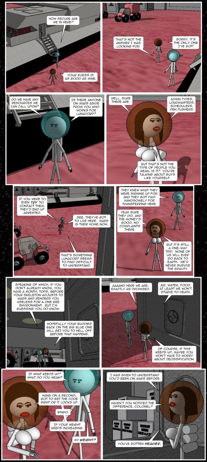 MARS - the stick comic
