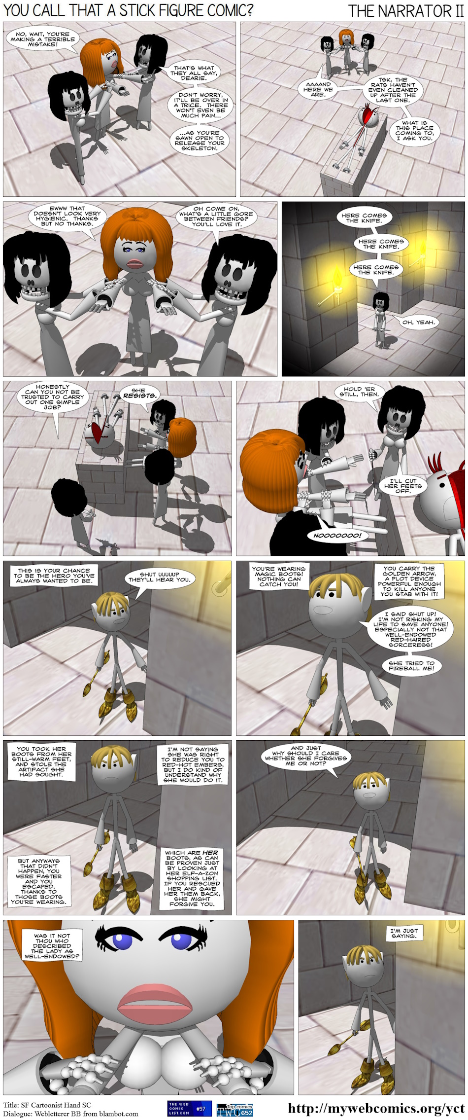 Dungeons of Doooom:  The Narrator II.